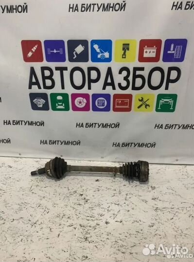 Привод левый Skoda Octavia tour 1.6 BFQ 2008