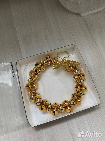 Рождественский звенящий венок IKEA