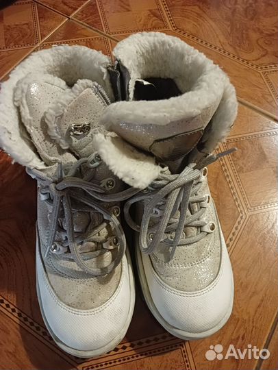 Ботинки зимние для девочки 35 размер