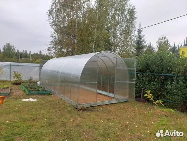 Теплицы. Дуги 20х40 мм. Поликарбонат 4-6 мм