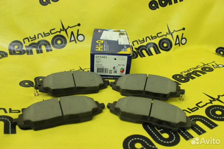 Колодки тормозные chevrolet aveo / cobalt / ravon