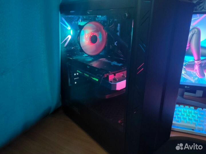 Игровой Компьютер i3-9100f, 16GB RAM, SSD,GTX 1070