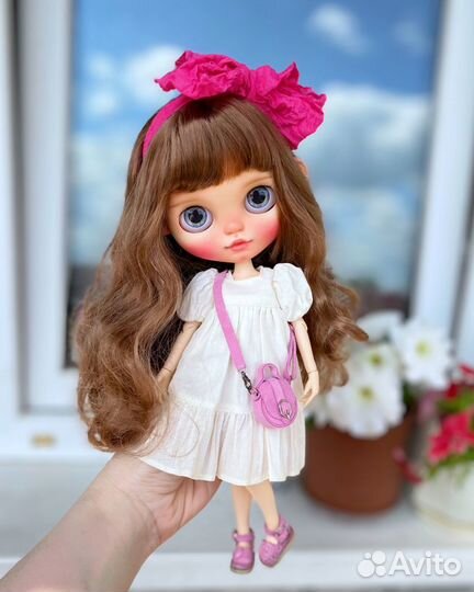 Кукла Блайз кастом Blythe doll custom