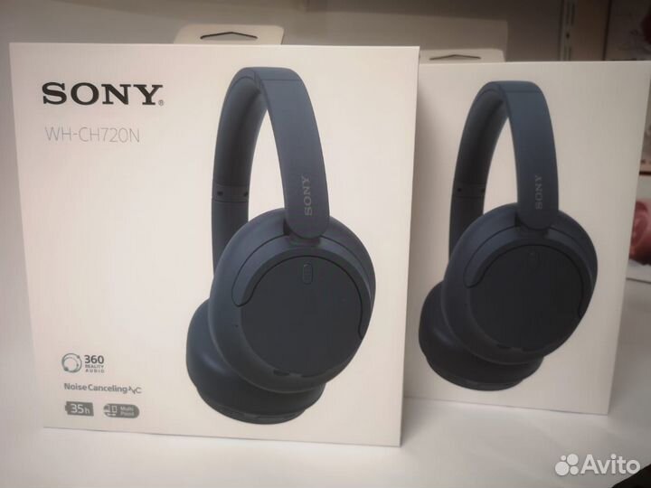 Беспроводные наушники Sony WH-CH720N Blue