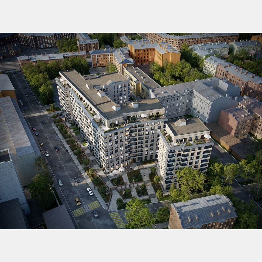 1-к. квартира, 51,8 м², 3/10 эт.