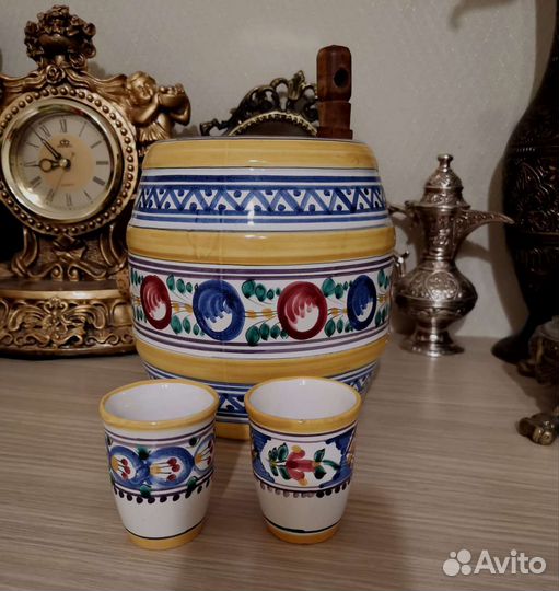 Бочка, винтаж. Керамика