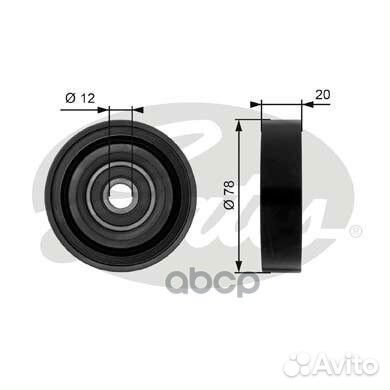 97834-22100 Ролик руч.ремня hyundai getz,accent