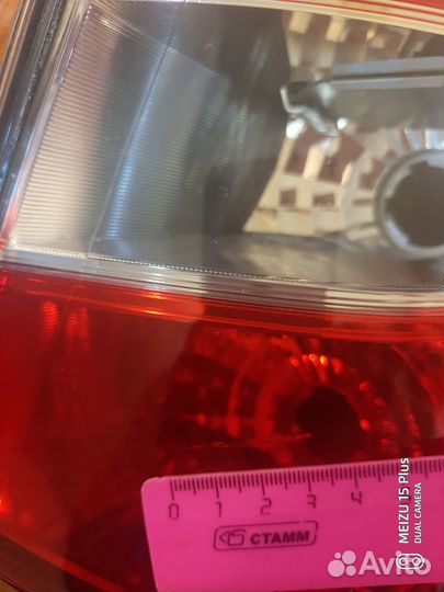 Задний правый внешний фонарь Suzuki sx4 s-cross