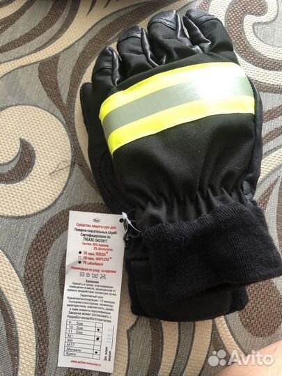 Краги пожарного новые