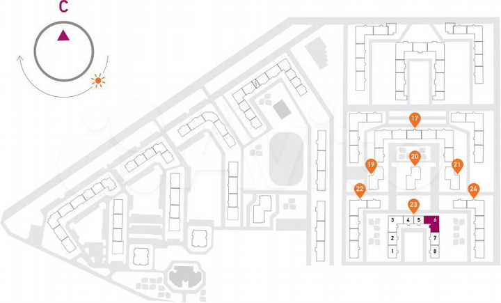 2-к. квартира, 37,7 м², 4/17 эт.