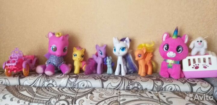 Игрушки Единорожки, три кота