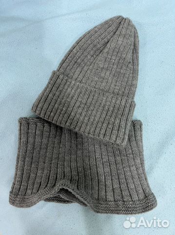 Комплект шапка и снуд