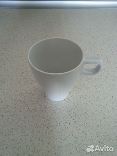 Кружка белая Fargrik (IKEA) (Новая)