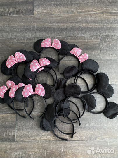 Ушки Микки и Минни Маус