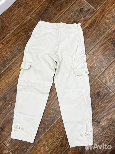 Бежевые джинсы женские