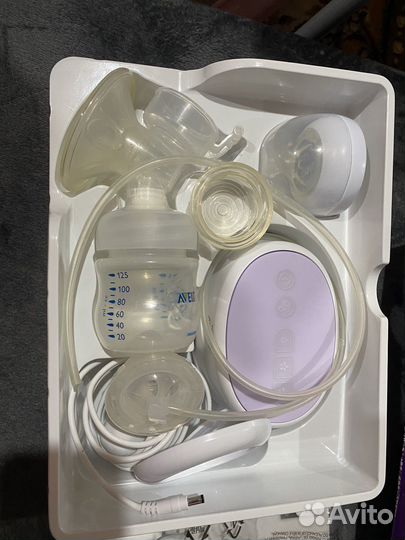 Молокоотсос avent электрический