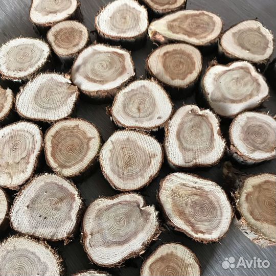 Спилы можжевельника для бани