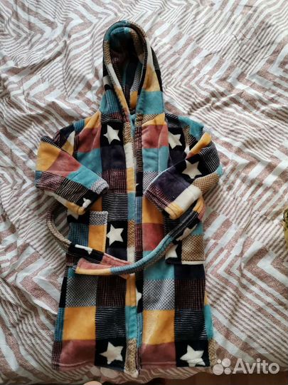 Детский махровый халат, 70 см