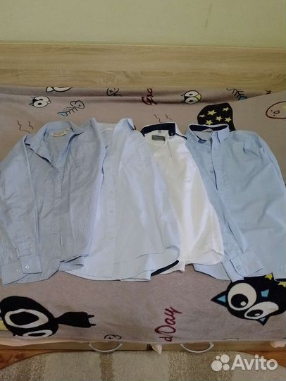 Школьные рубашки и брюки