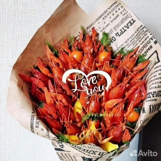 Букет из раков