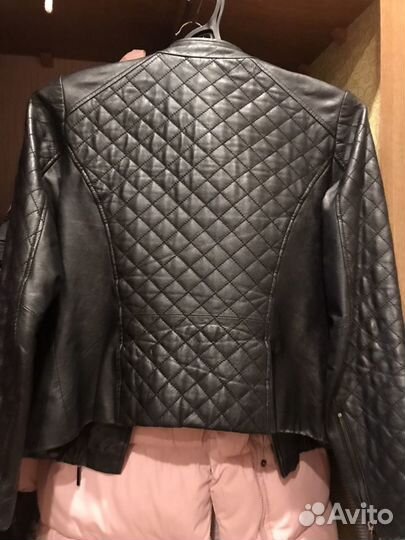 Кожаная куртка love republic