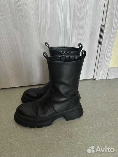 Ботинки челси демисезон из натуральной кожи Zenden