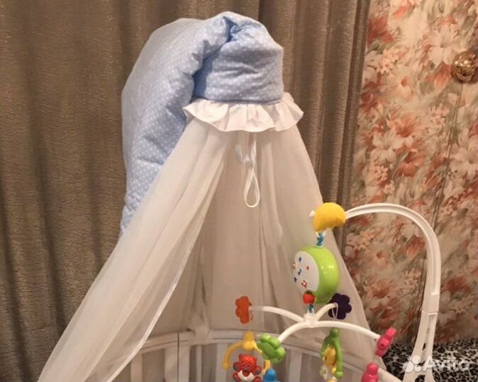 Круглая кровать трансформер 5 в 1