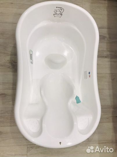Ванночка для купания с горкой ollson