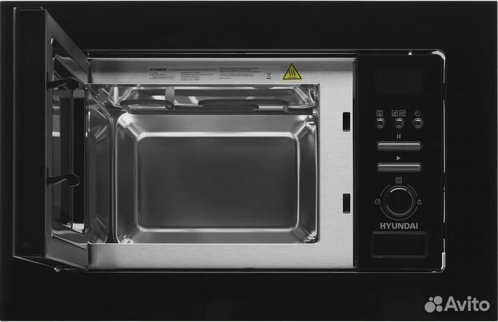 Встраиваемая микроволновая печь Hyundai HBW 2040 BG