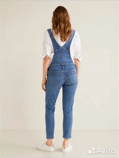 Джинсовый комбинезон для беременных