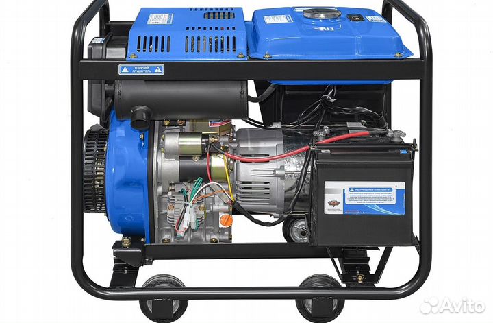 Дизельный генератор 6 кВт 3х фазный