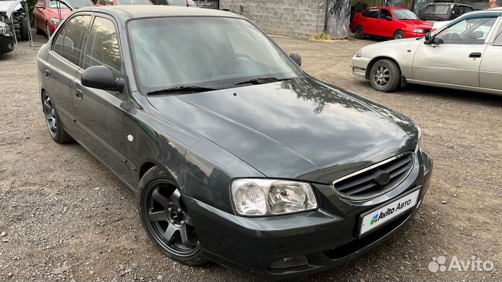 Hyundai Accent 1.5 МТ, 2008, 170 645 км