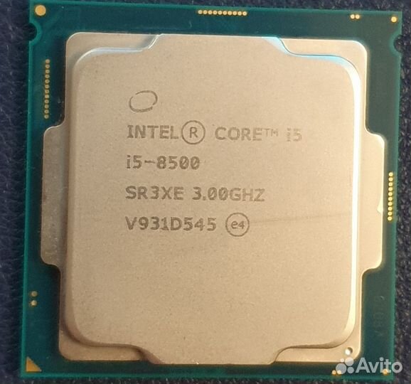 Процессор intel core i5 8500