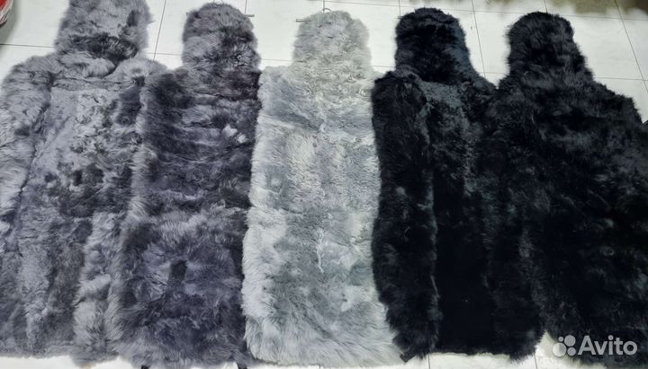 Натуральный мех на весь салон авто