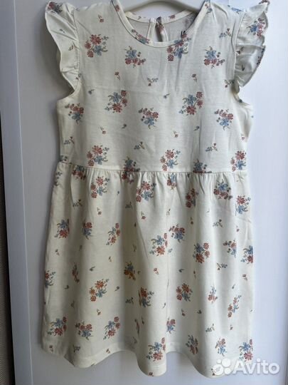 Платье сарафан для девочки hm 98 новое