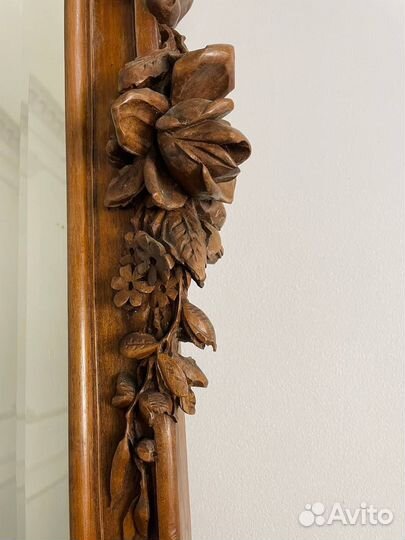 Антикварное напольное зеркало Louis XV