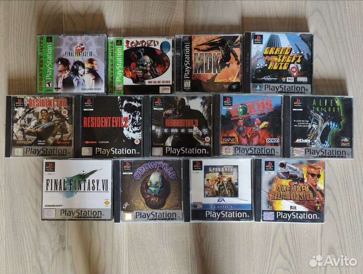 Игры на ps one