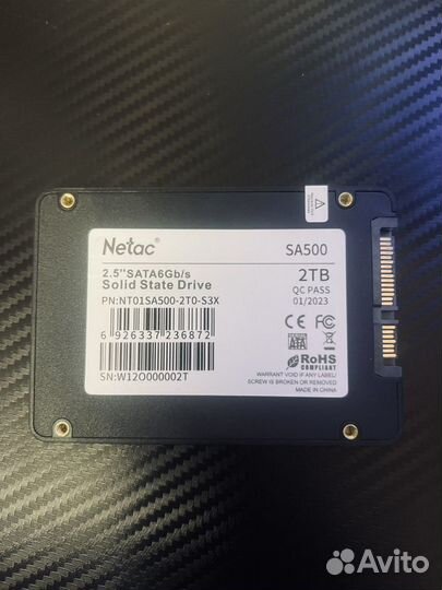 SSD 2TB Netac SA500