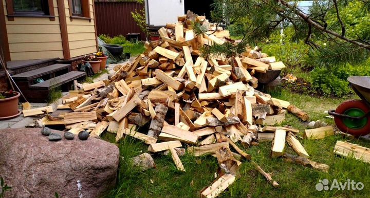 Дрова Береза с доставкой в Выборге