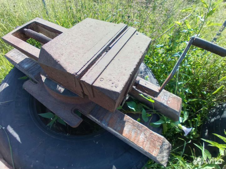 Тиски станочные СССР