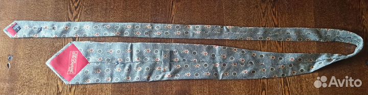 Галстук мужской шелк 100 S.T. Dupont