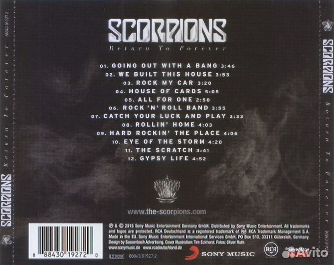 Scorpions / Return To Forever (CD)