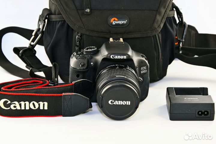 Canon EOS 600D/T3i 18.0MP цифрозеркалка kit 18-55