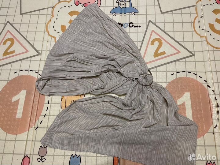 Слинг с кольцами Mums Era бежевый