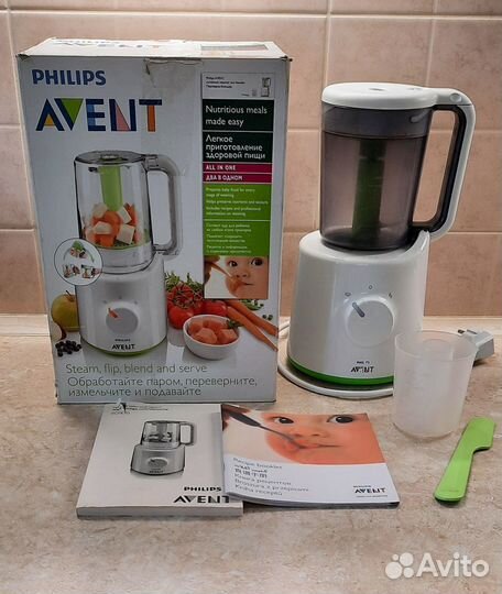 Пароварка блендер Аvent. Идеально для прикорма