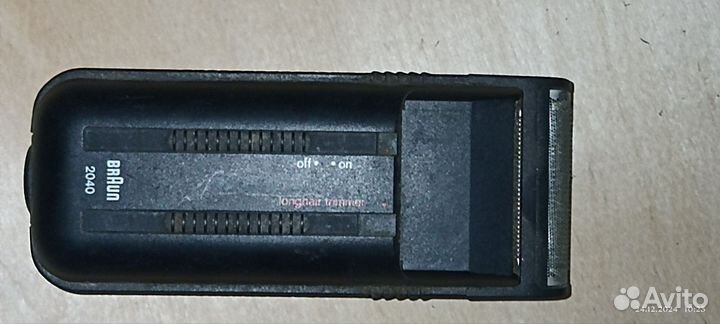 Эл. бритва с триммером braun