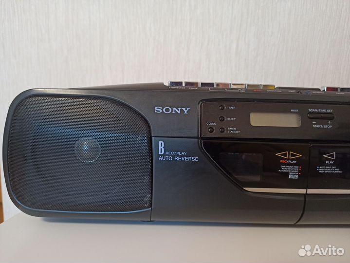 Магнитофон sony cfs w505l