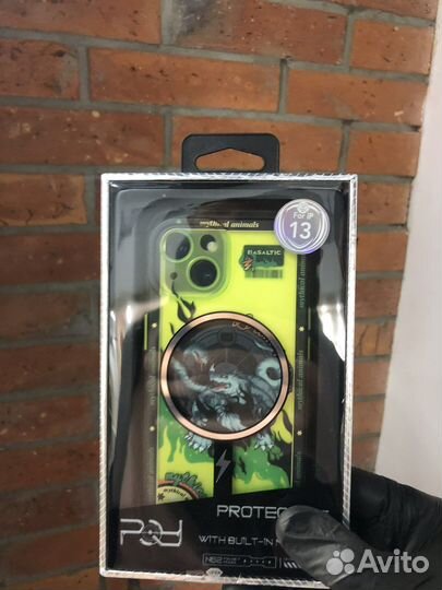 Чехол PQY для iPhone 13 с MagSafe