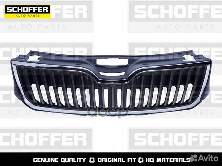 Решетка радиатора Skoda Rapid 12-20