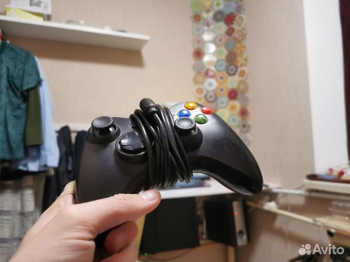 Джойстик xbox 360 проводной